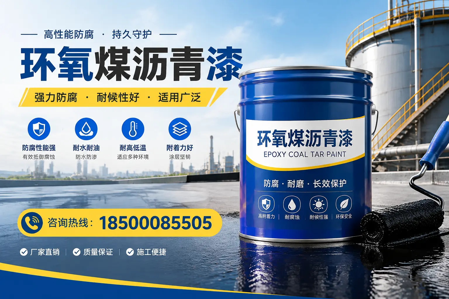 环氧煤沥青漆的储存与运输注意事项,阳明企业须知